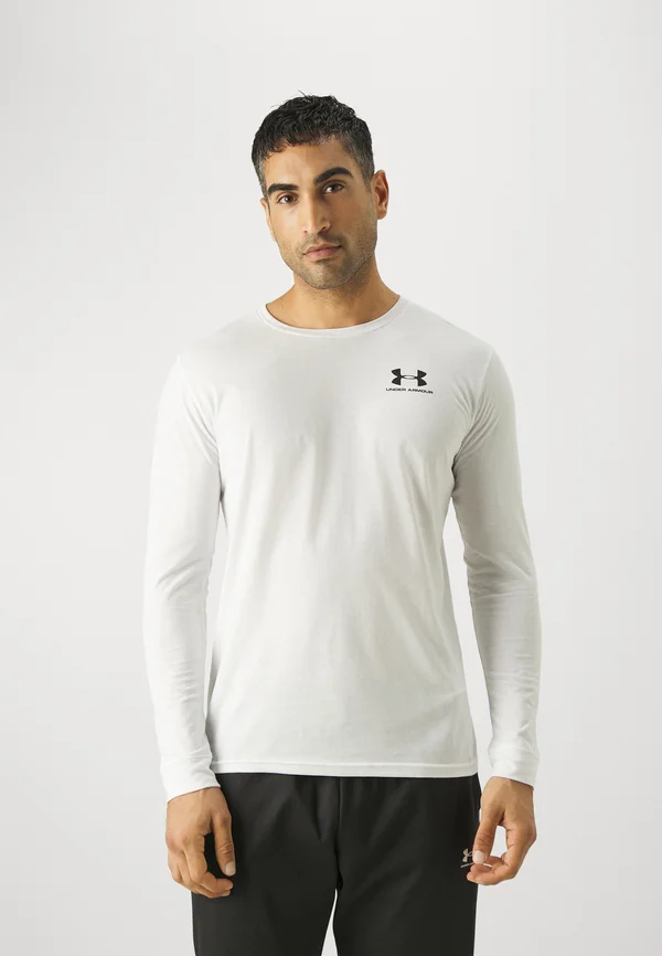 LEFT CHEST - Langarmshirt - white/black