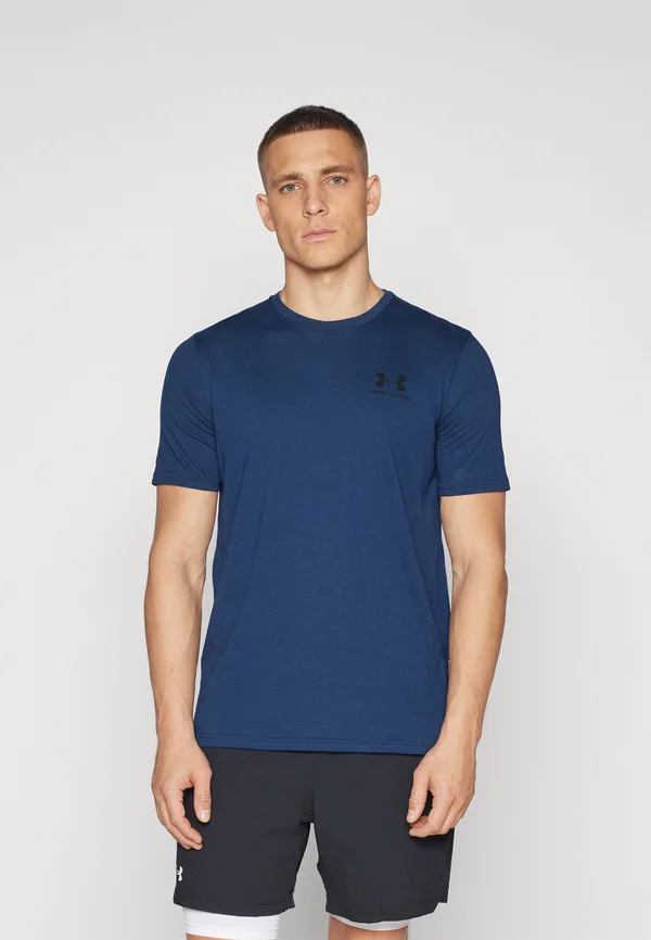LEFT CHEST LOGO - T-Shirt basic - academy/black