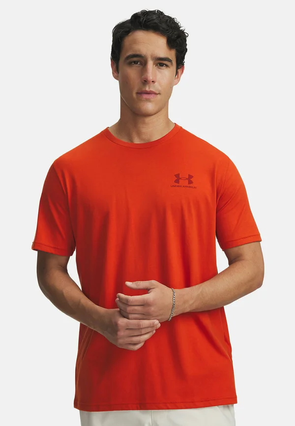 LEFT CHEST LOGO - T-Shirt print - surplus orange