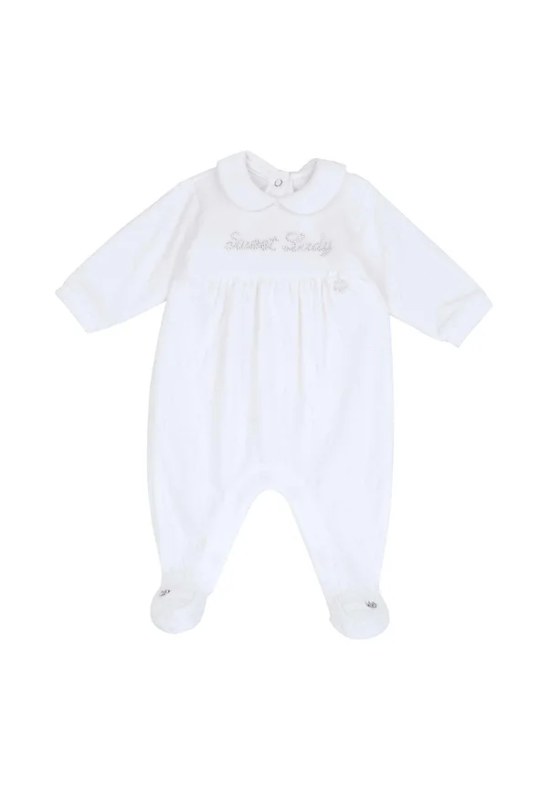 LEG OPENING - Strampler - white