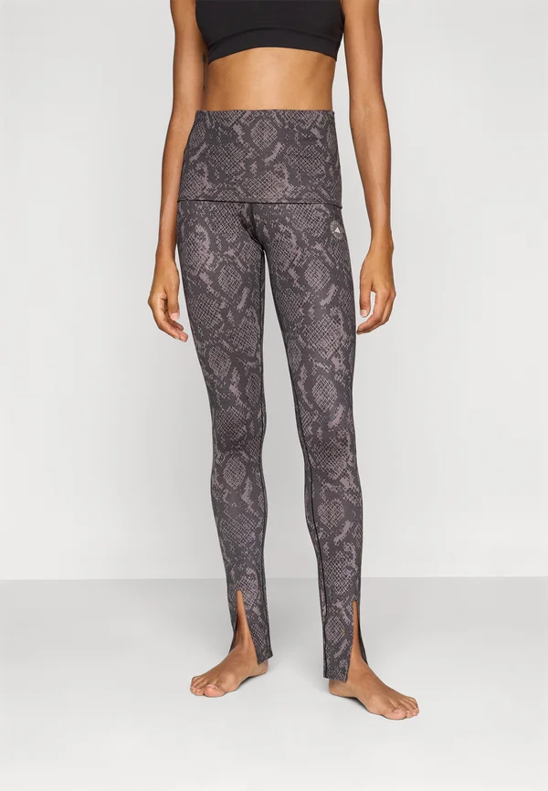 LEG - Tights - charcoal/black