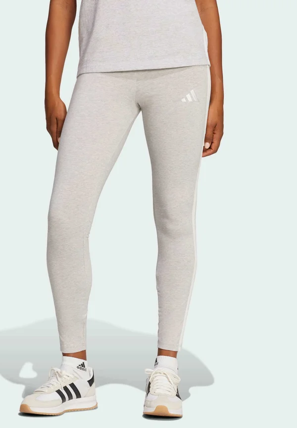 LEG - Tights - light grey heather white