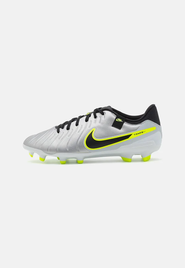 LEGEND 10 ACADEMY FG - Fußballschuh Nocken - metallic silver/black/volt