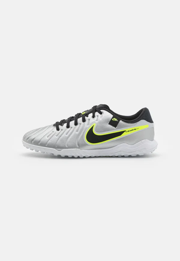 LEGEND 10 ACADEMY TF - Fußballschuh Multinocken - metallic silver/black/volt