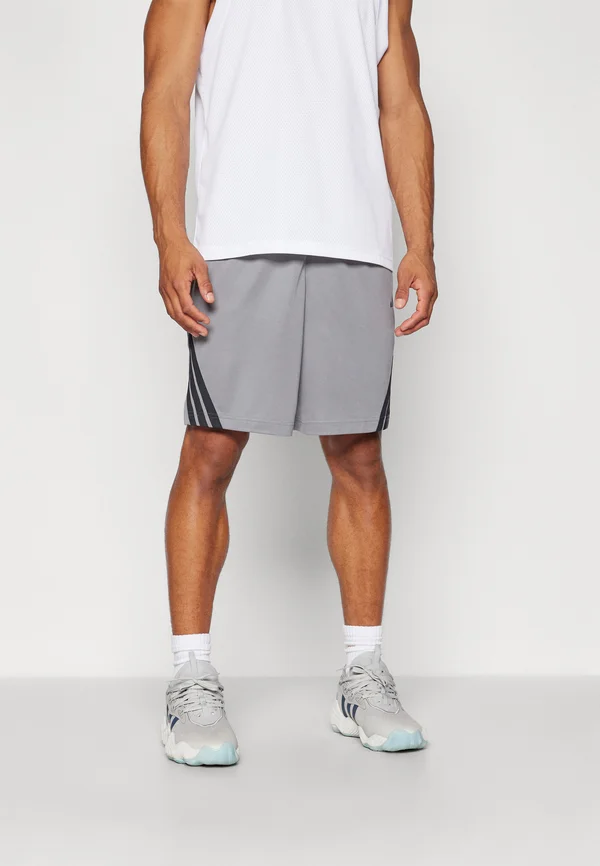 LEGENDS 3-STRIPES BASKETBALL - Kurze Sporthose - grey/black