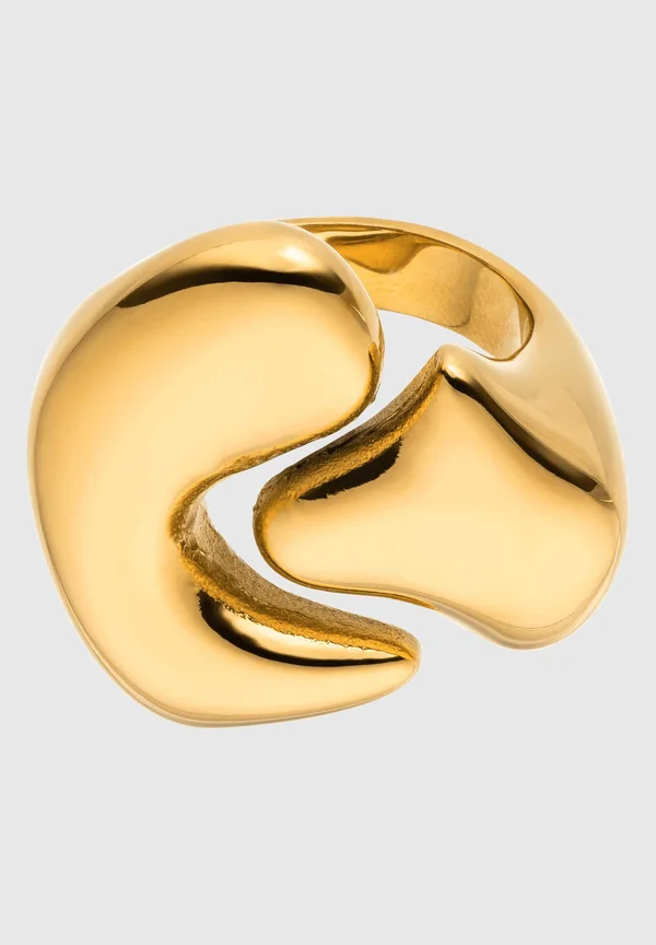 LEGER X PURELEI COLLAB' - FLUID FORMS RING - Ring - gold-coloured