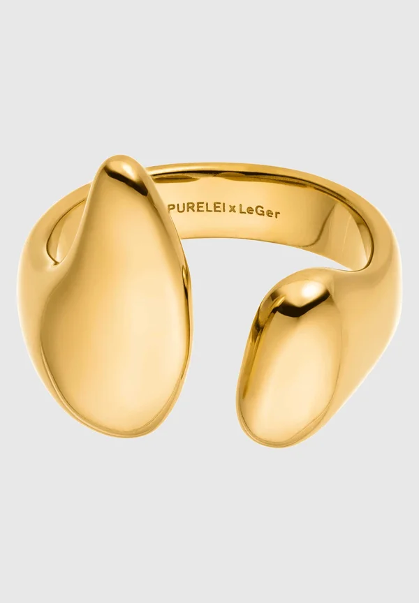 LEGER X PURELEI COLLAB' - FREEDOM RING - Ring - gold-coloured