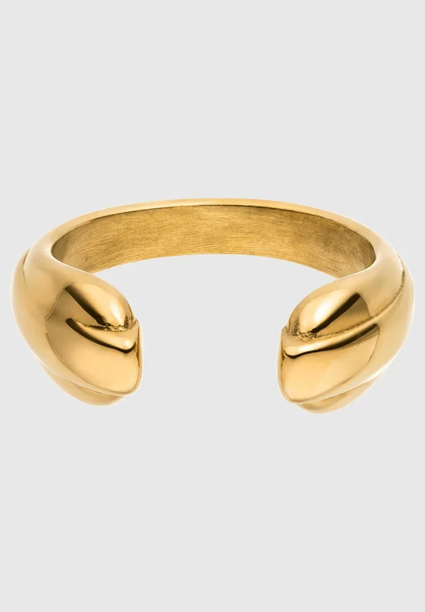 LEGER X PURELEI COLLAB' - OPEN MIND RING - Ring - gold-coloured