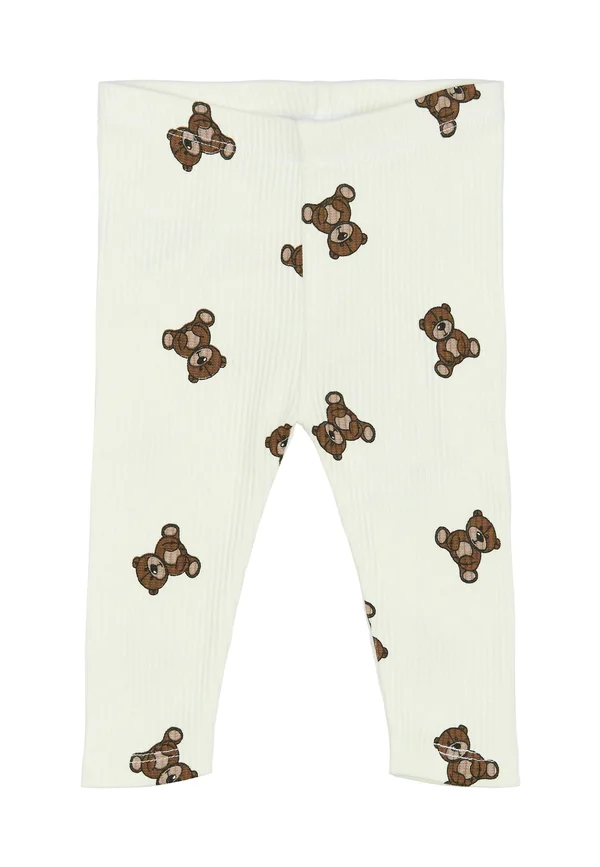 Leggings - Hosen - cloud dancer aop