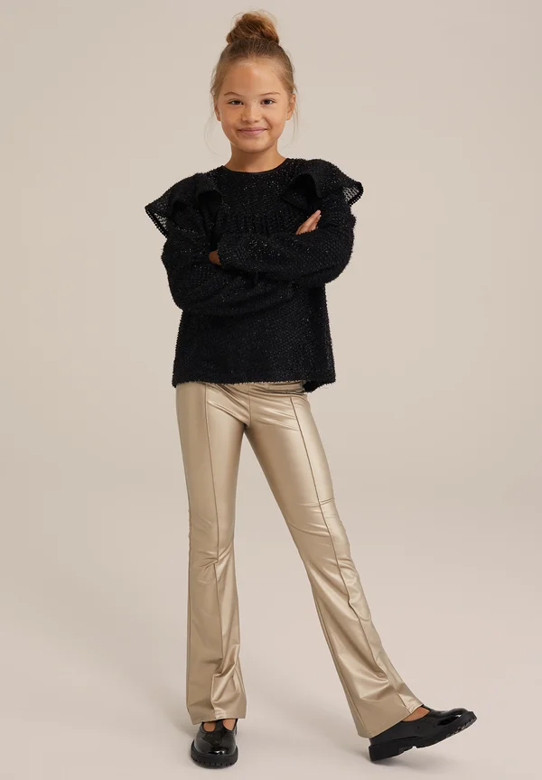 Leggings - Hosen - gold