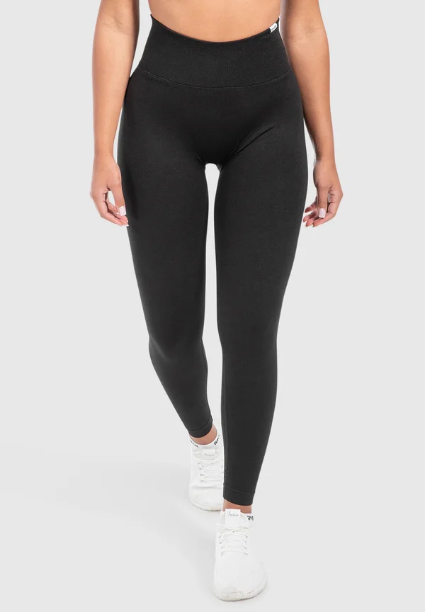 LEGGINGS INVISIBLE SCRUNCH SEAMLESS ELIN - Tights - schwarz