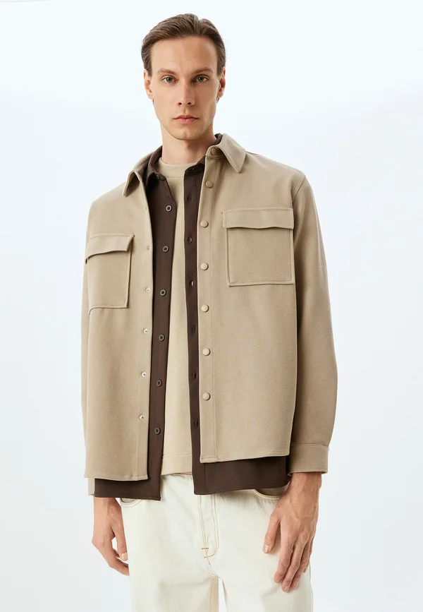 Leichte Jacke - beige