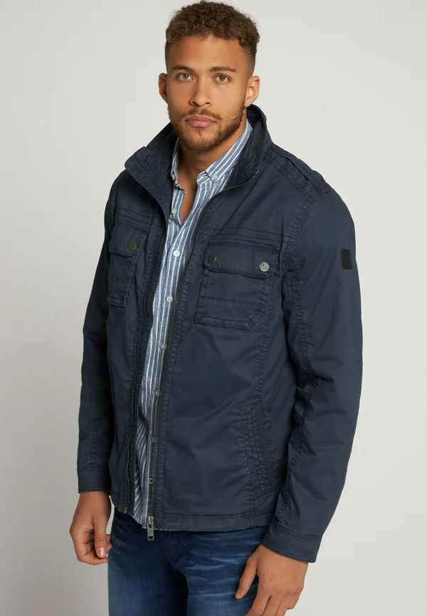 Leichte Jacke - bleu nuit mat