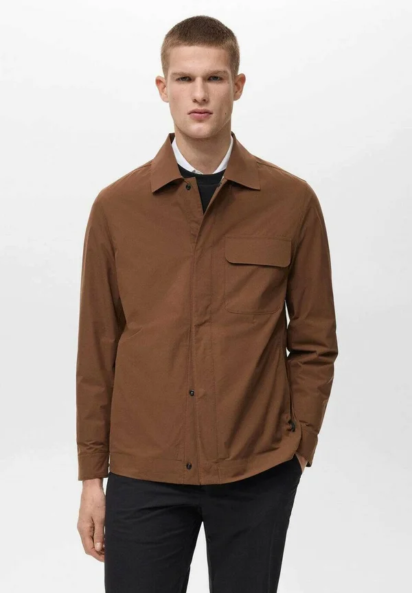 Leichte Jacke - burnt orange