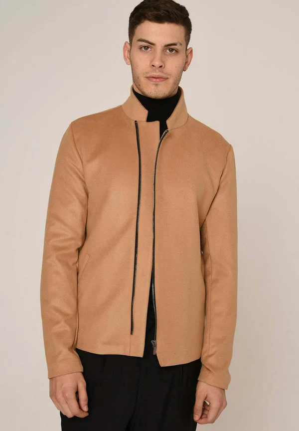 Leichte Jacke - camel