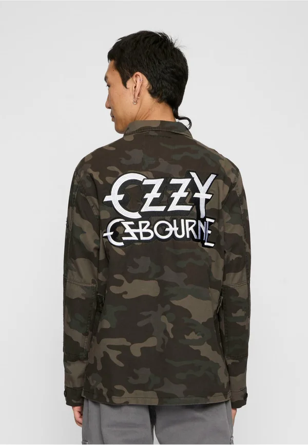Leichte Jacke - darkcamo