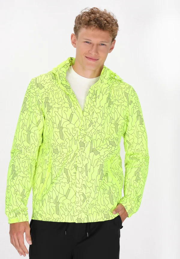 Leichte Jacke - neongelb