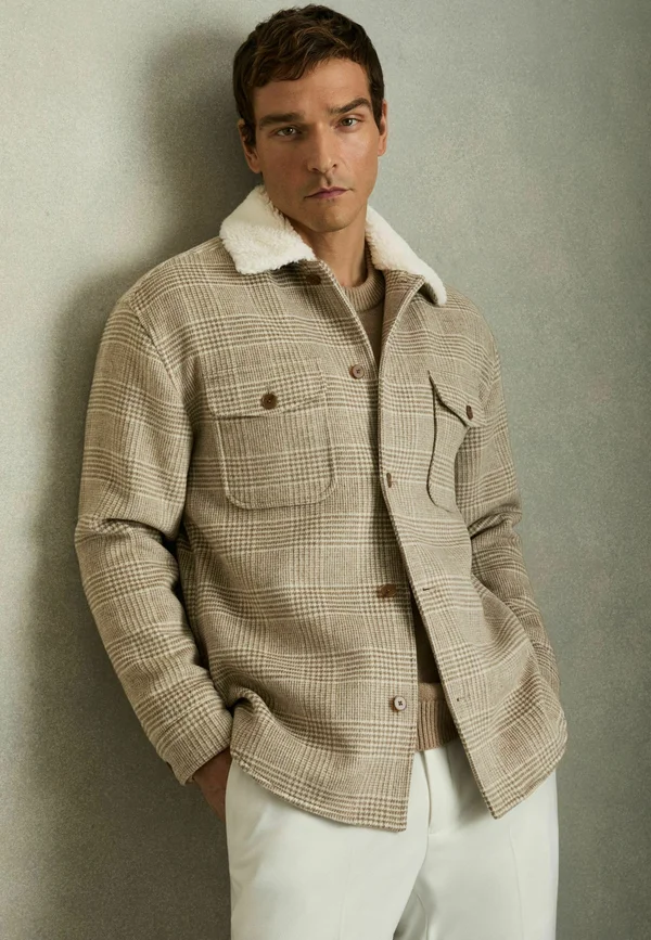 Leichte Jacke - oatmeal