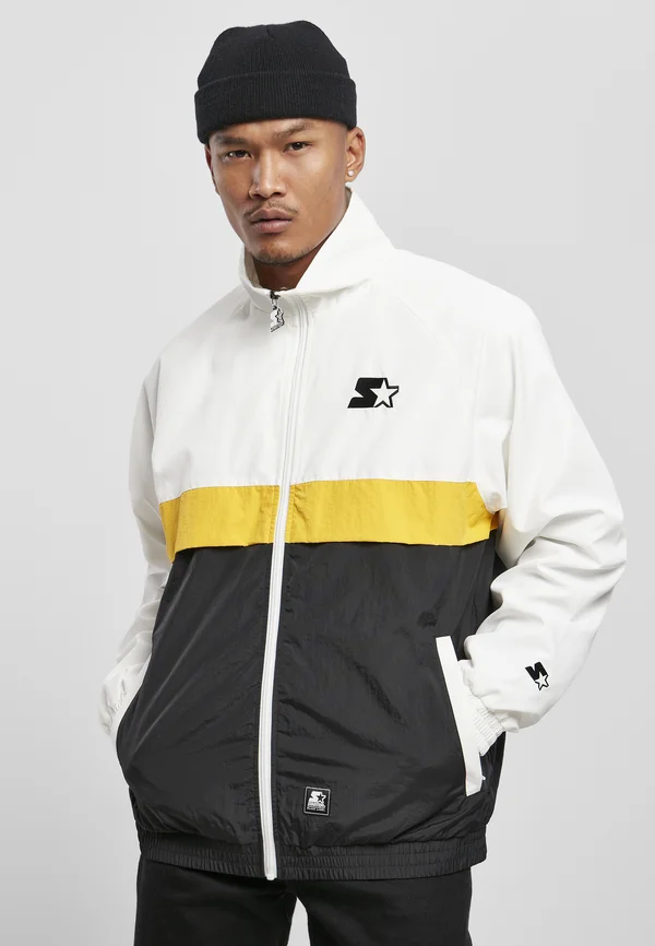 Leichte Jacke - white/black/golden