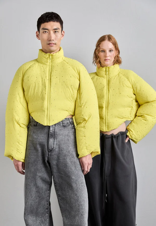 LEMON SHINE UNISEX - Daunenjacke - yellow