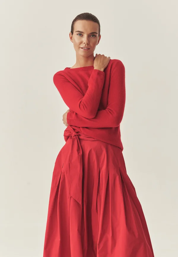 LEMON - Strickpullover - red