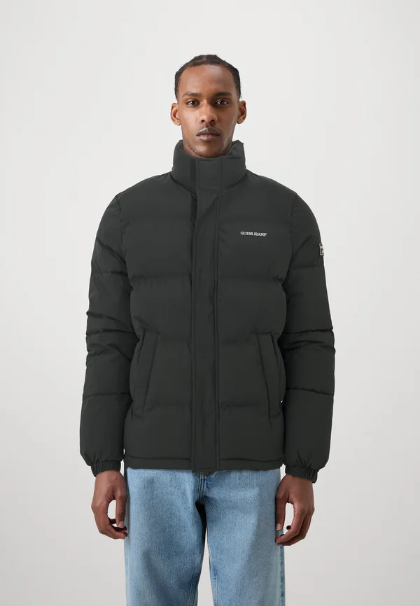LENGHT PUFFER JACKET - Winterjacke - jet black