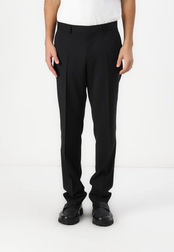 LENON - Anzughose - black