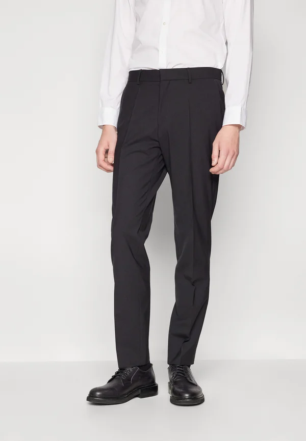 LENON - Stoffhose - black