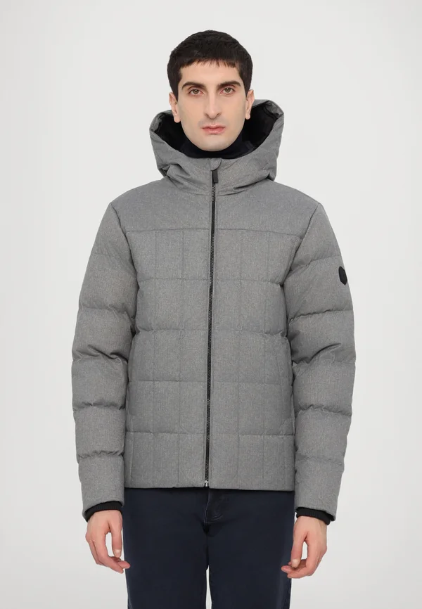 LEO - Daunenjacke - heather grey
