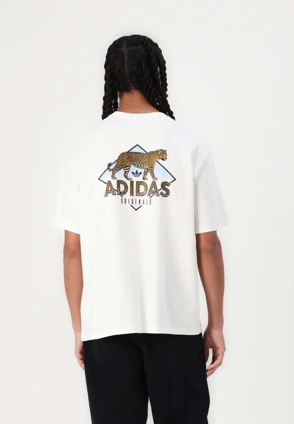 LEO GRAPHIC TEE - T-Shirt print - off white
