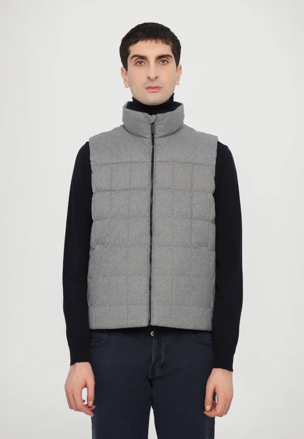 LEO - Weste - heather grey