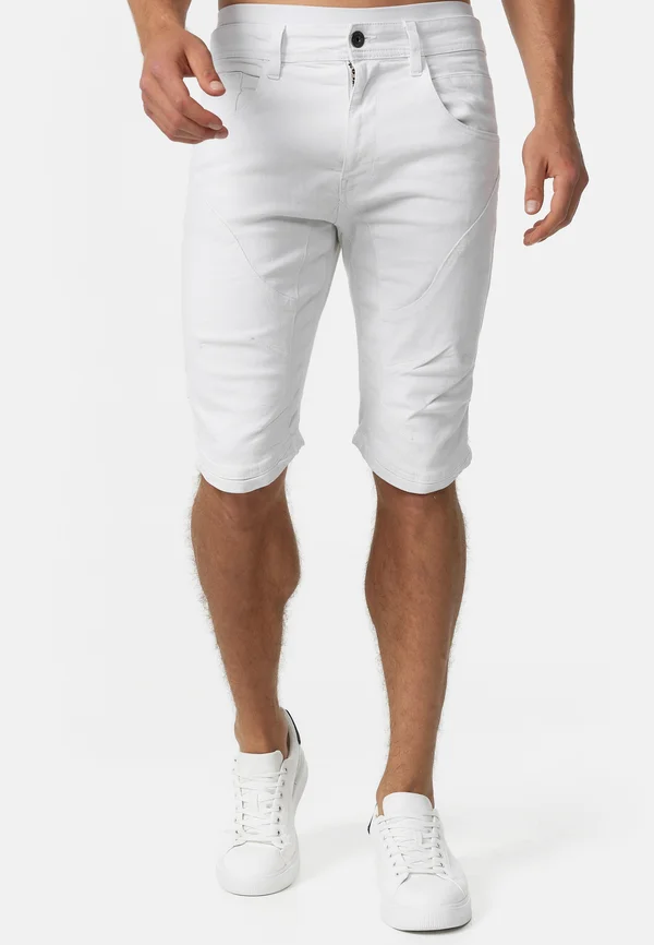 LEON - Jeans Shorts - offwhite