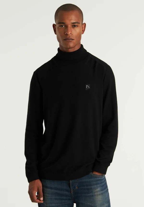 LEONARD - Strickpullover - black