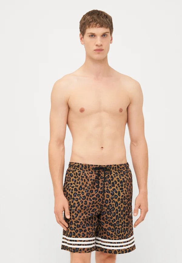 LEOPARD - Badeshorts - bronze-coloured