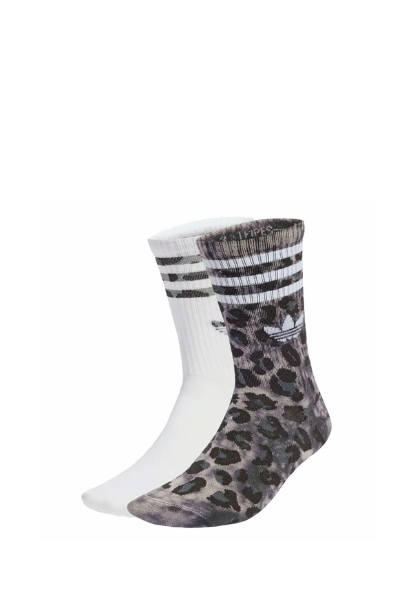 LEOPARD CREW 2 PACK - Socken - carbon black
