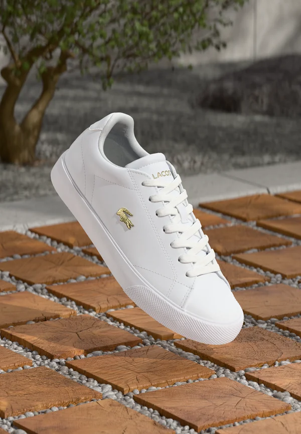 LEROND SET 225 - Sneaker low - white/gold