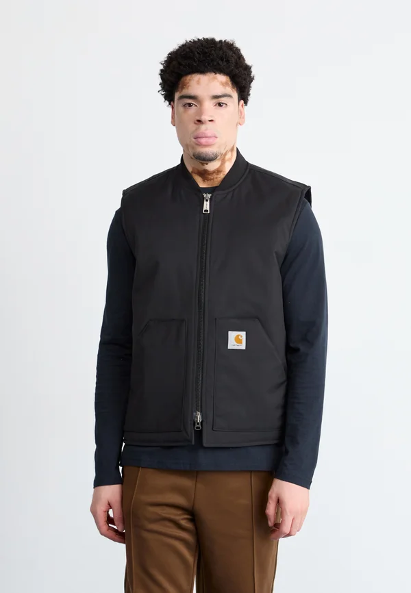 LEROY VEST - Weste - black