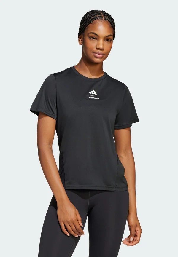 LES MILLS GRAPHIC - T-Shirt print - black