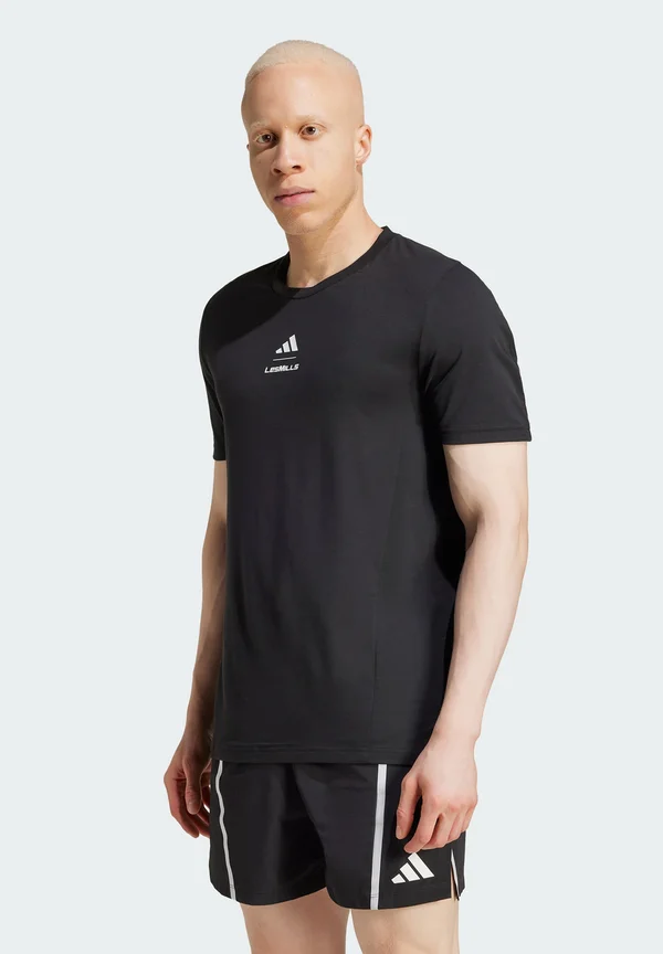 LES MILLS GRAPHIC - T-Shirt print - black
