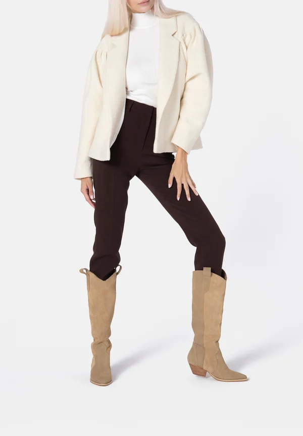 LET'S GET LOST - Cowboy-/Bikerboot - tan