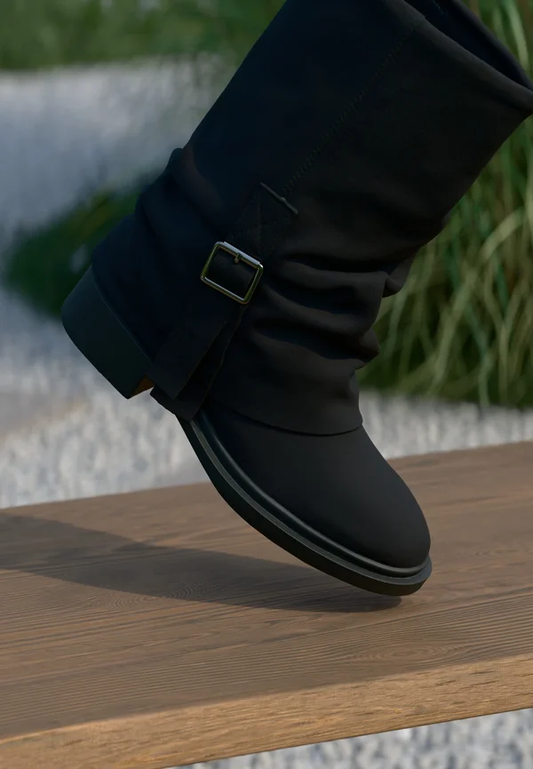 LETS IMAGINE - Cowboy-/Bikerstiefelette - black