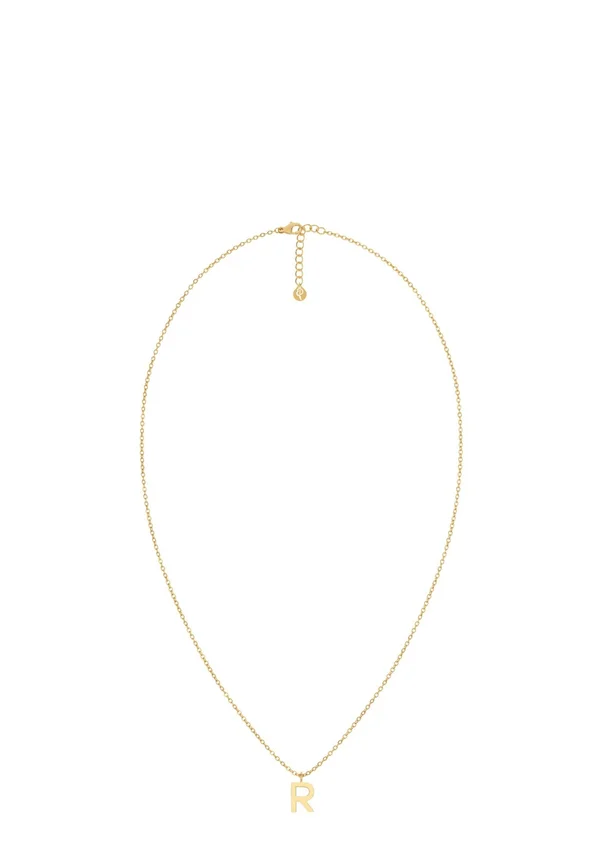 LETTER R - Halskette - gold-coloured