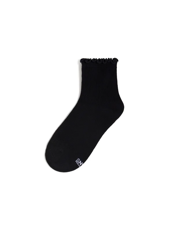 LETTUCE HAVE IT HALF CREW - Socken - black