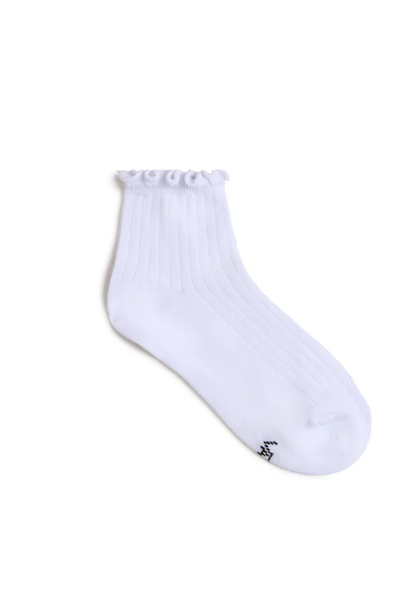 LETTUCE HAVE IT HALF CREW - Socken - white