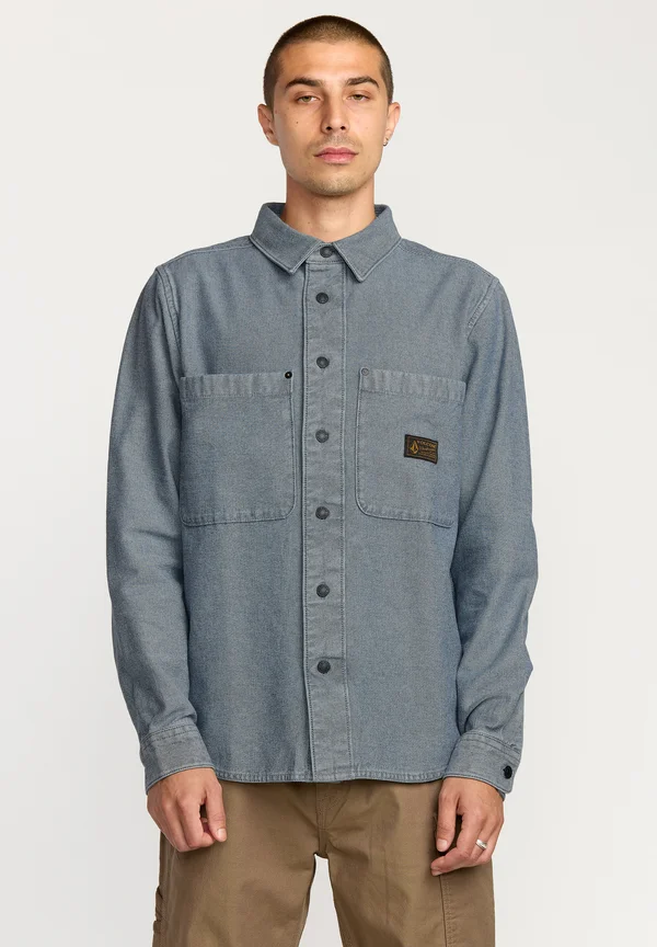 LEVETONE - Hemd - blue wash