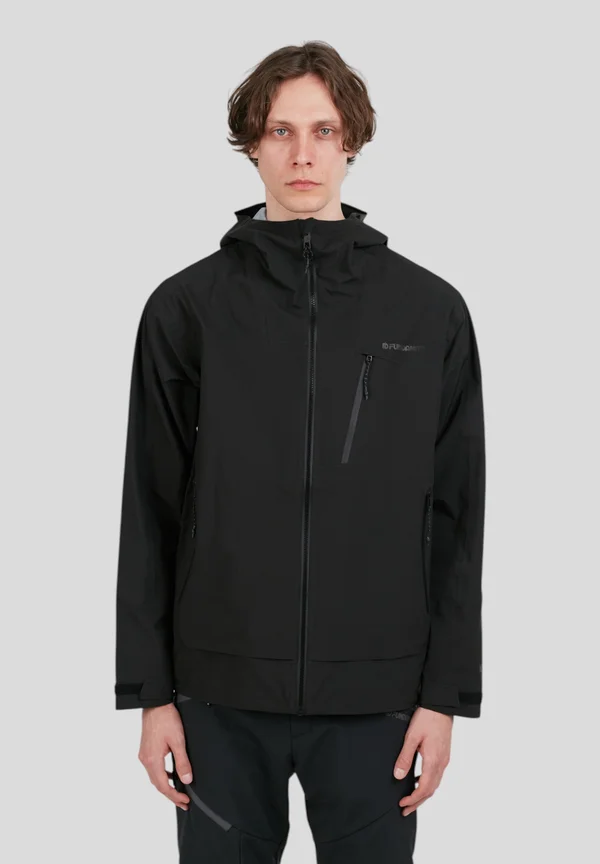 LEVY 3L - Regenjacke / wasserabweisende Jacke - schwarz