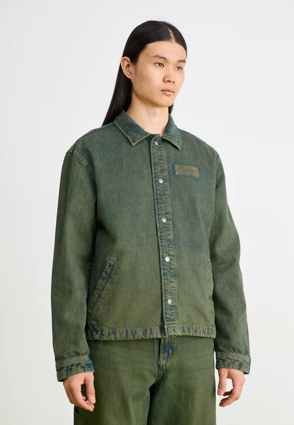 LEWISTOWN  - Jeansjacke - green tone fade