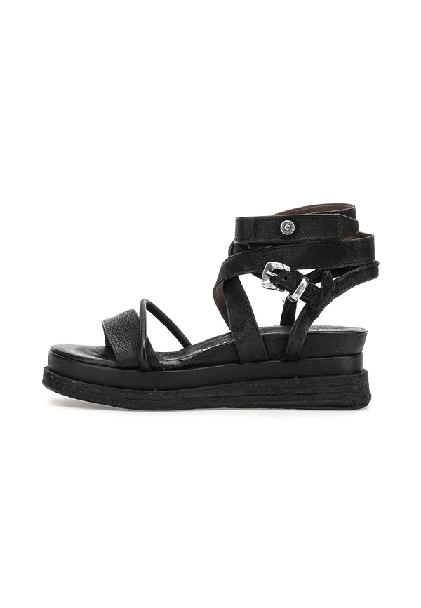 LEXI - Plateausandalette - black
