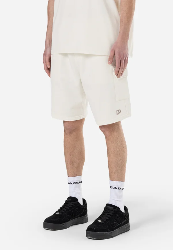 LEYTON - Shorts - washed warm white