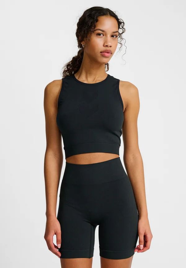 LHIIT SEAMLESS - Top - black